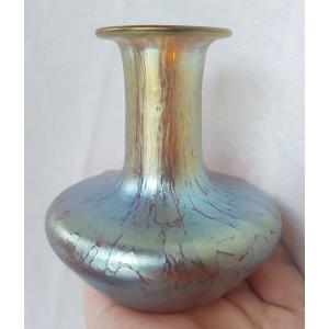 Loetz - Iridescent Vase - Candia Papillon - 1900