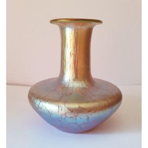 Loetz - Iridescent Vase - Candia Papillon - 1900