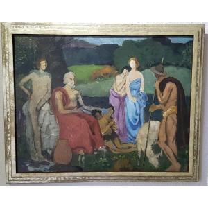 Czech Mythological Scene