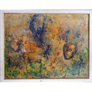 Fantastic Landscape By Affandi, Indonesian
