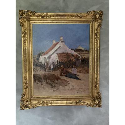 Evenepoel Henri 1872-1895 Follower Of: Belgian School Of The End Of The XIXth