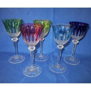 Saint Louis Crystal Water Glasses "tommy Model"