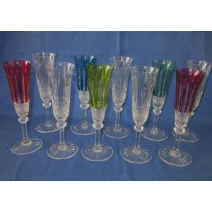 Saint Louis "tommy" Champagne Flute Series