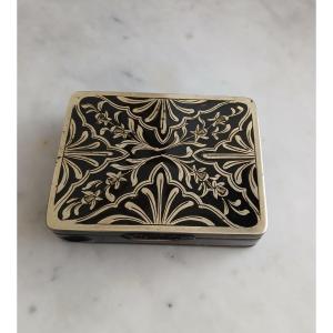 Black Chinese Lacquer Box