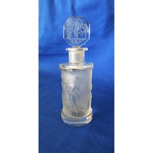 Lalique Perfume Bottle Decorated With Dancers