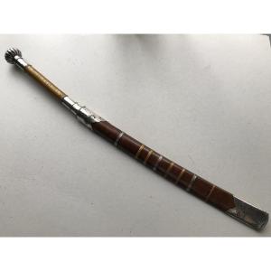 Burmese Silver Dha Sword