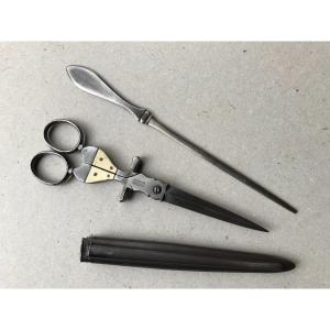 Small German Scissor Dagger 