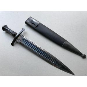 Large French Hunting Dagger With Toledo Blade