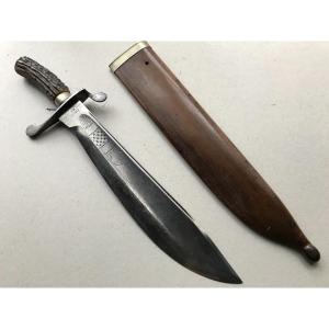 Large Colonial Knife / Dagger From Indonesia