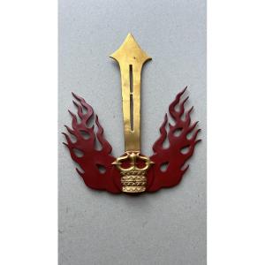 Large Maedate For Samurai Helmet