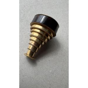 Small Spyglass In Gilded Copper