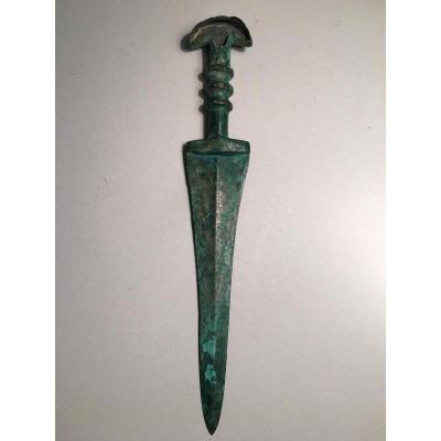 Archeological Bronze Dagger