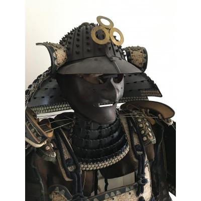 Samurai Armor In Russet Iron Finish