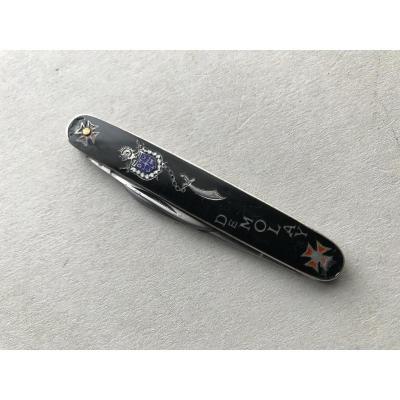 Maconnic Pocket Knife