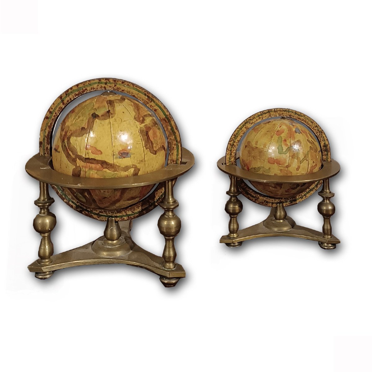 Corona di spine per statue in ottone dorato diametro cm 18