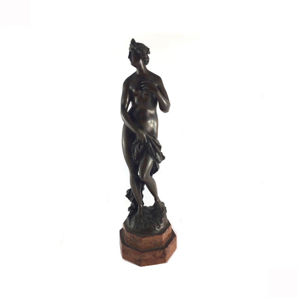 SCULTURA IN BRONZO "VENERE BAGNANTE" PRIMI XIX SECOLO