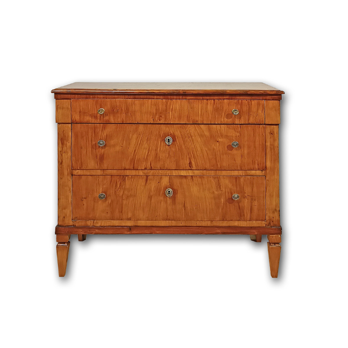 CASSETTONE TOSCANO NEOCLASSICO IN CILIEGIO FINE XVIII SECOLO 