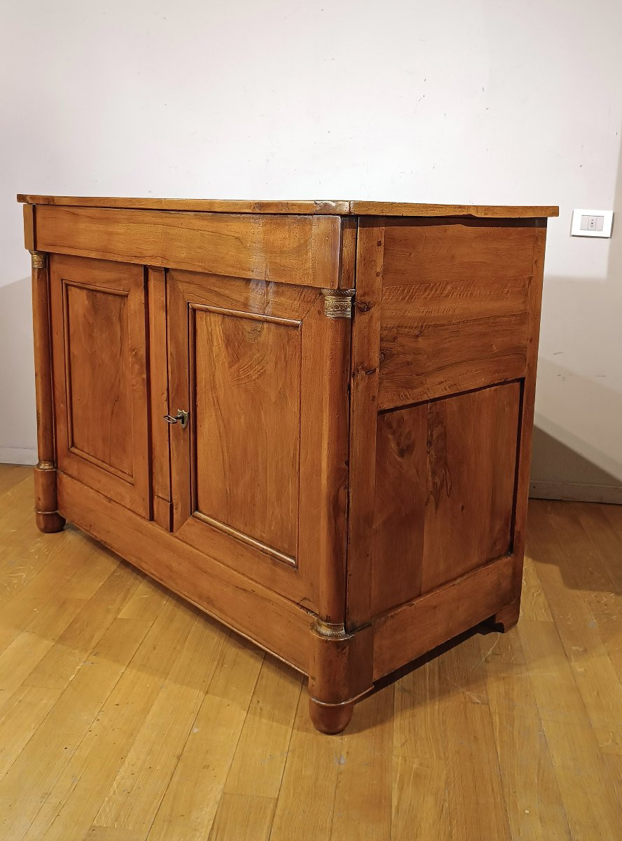 CREDENZA IN NOCE BIONDO IMPERO PRIMO XIX SECOLO -photo-2
