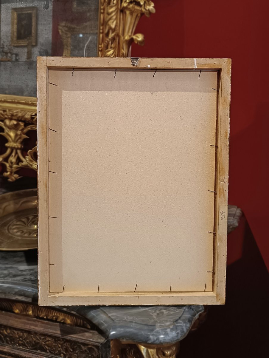 DIPINTO CON SCORCIO FIORENTINO PRIMI DEL XX SECOLO-photo-6