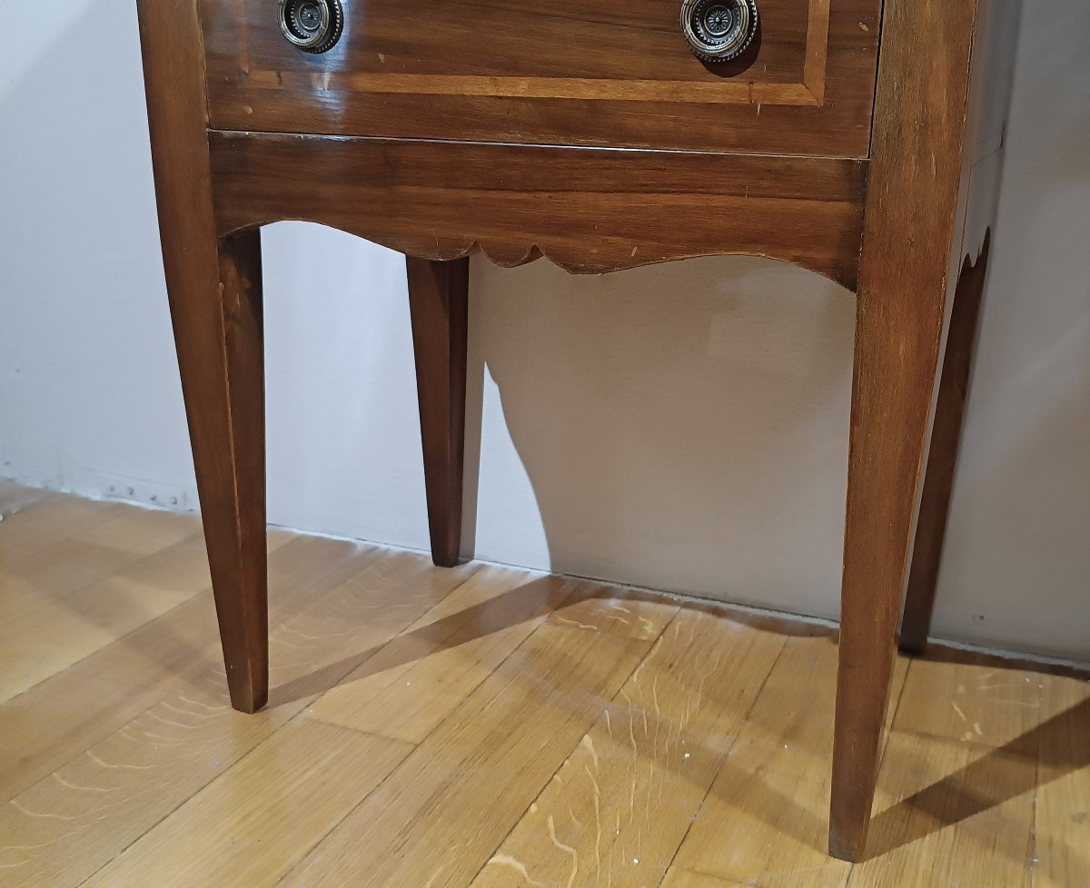 COPPIA DI COMODINI IN STILE NEOCLASSICO PRIMA META’ DEL XIX SECOLO-photo-5