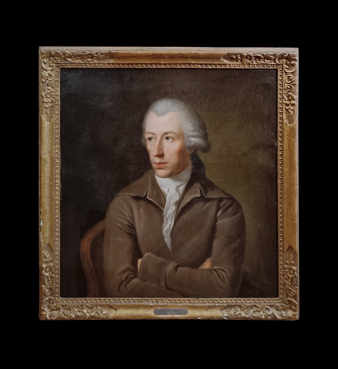RITRATTO DI JOHANN CASPAR SCHWEIRER SECONDA META’ DEL XVIII SECOLO -photo-2