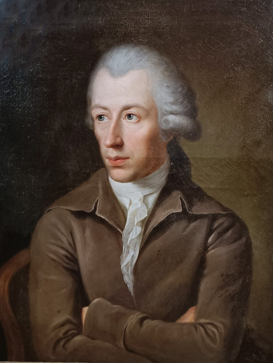 RITRATTO DI JOHANN CASPAR SCHWEIRER SECONDA META’ DEL XVIII SECOLO -photo-3