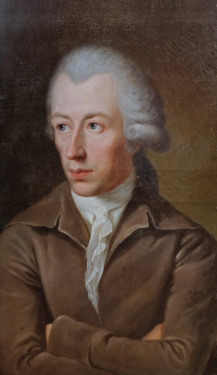 RITRATTO DI JOHANN CASPAR SCHWEIRER SECONDA META’ DEL XVIII SECOLO -photo-4