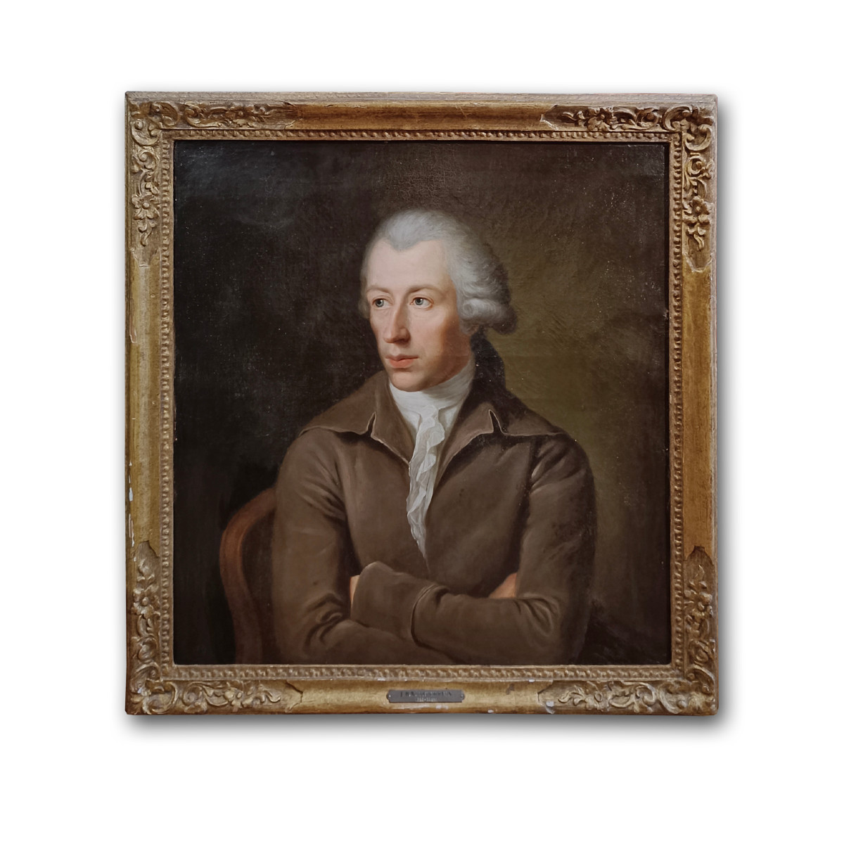 RITRATTO DI JOHANN CASPAR SCHWEIRER SECONDA META’ DEL XVIII SECOLO 