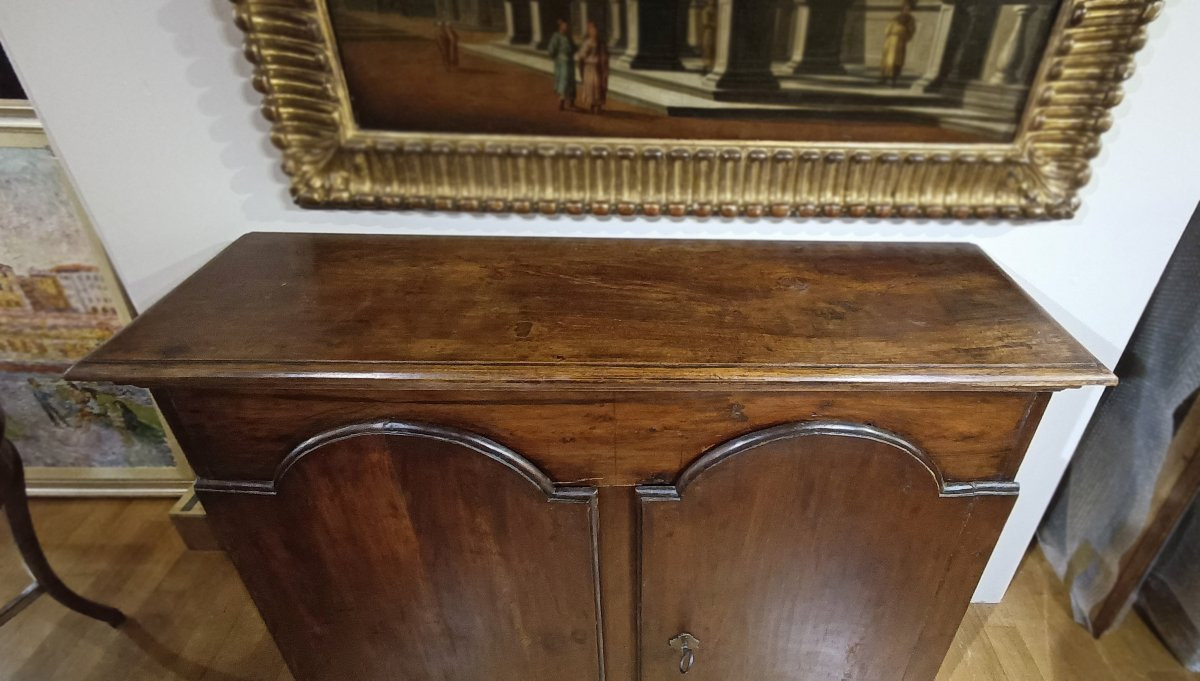 CREDENZA IN NOCE LUIGI XIV FINE XVII SECOLO -photo-2