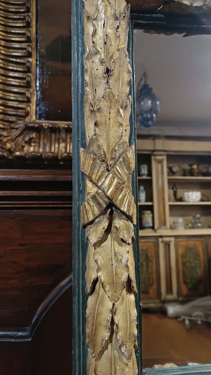 SPECCHIERA RETTANGOLARE NEOCLASSICA SECONDA META’ DEL XVIII SECOLO -photo-2
