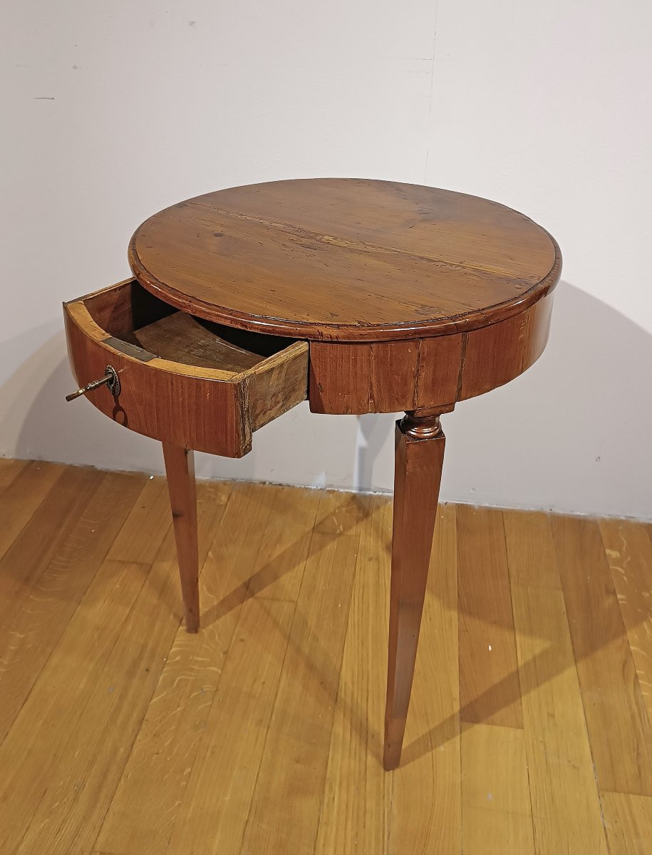 TAVOLINO IN NOCE LUIGI XVI SECONDA META’ XVIII SECOLO -photo-4