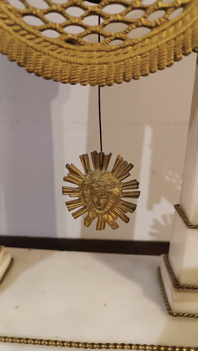 OROLOGIO A TEMPIETTO NEOCLASSICO FINE XVIII SECOLO -photo-4