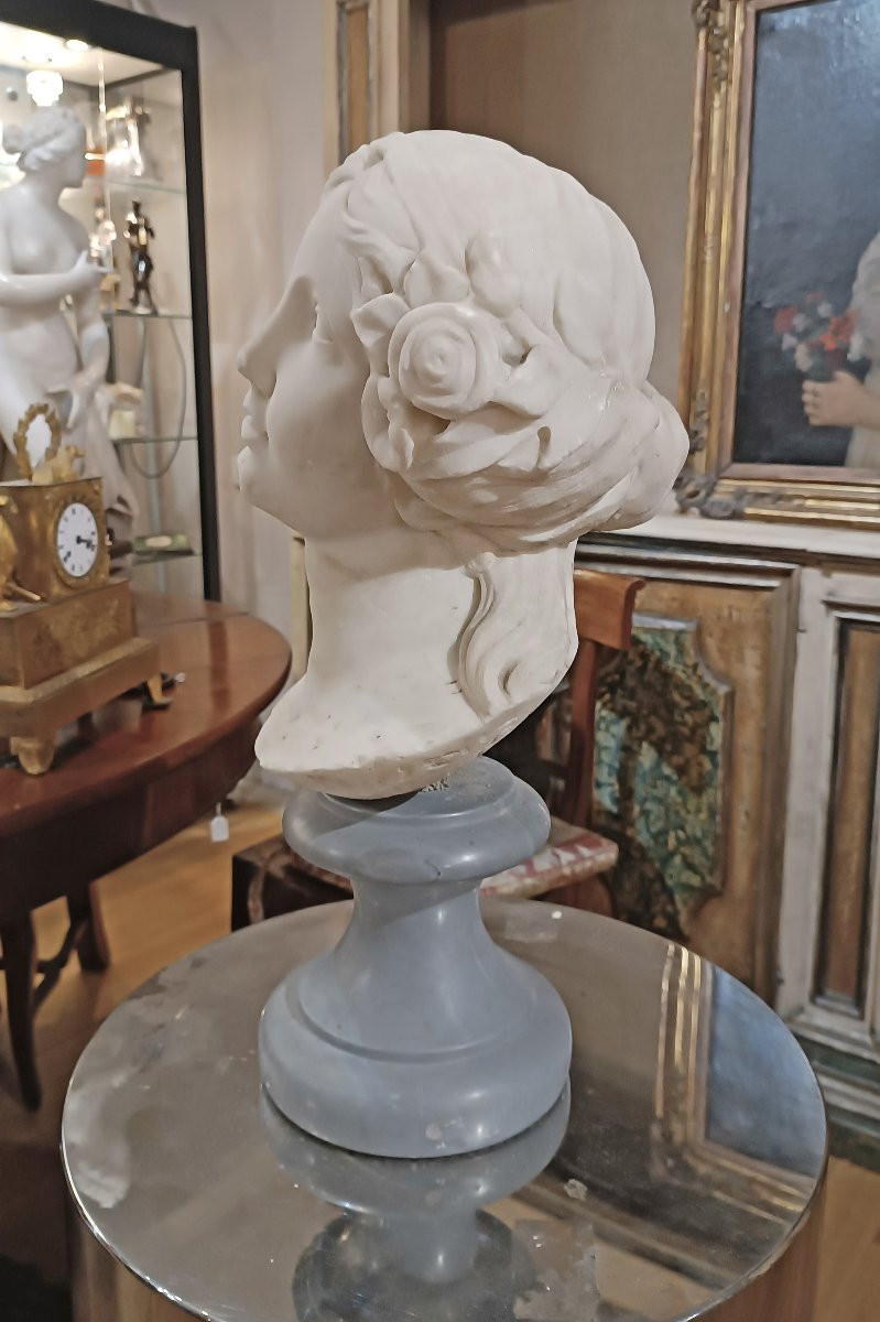 SCULTURA ALLEGORIA DELLA PRIMAVERA SECONDA META’ XVIII SECOLO-photo-3