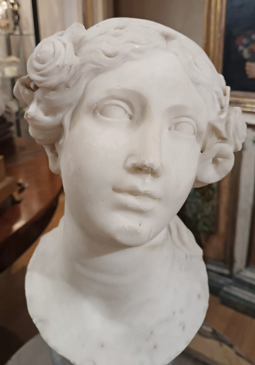 SCULTURA ALLEGORIA DELLA PRIMAVERA SECONDA META’ XVIII SECOLO-photo-1