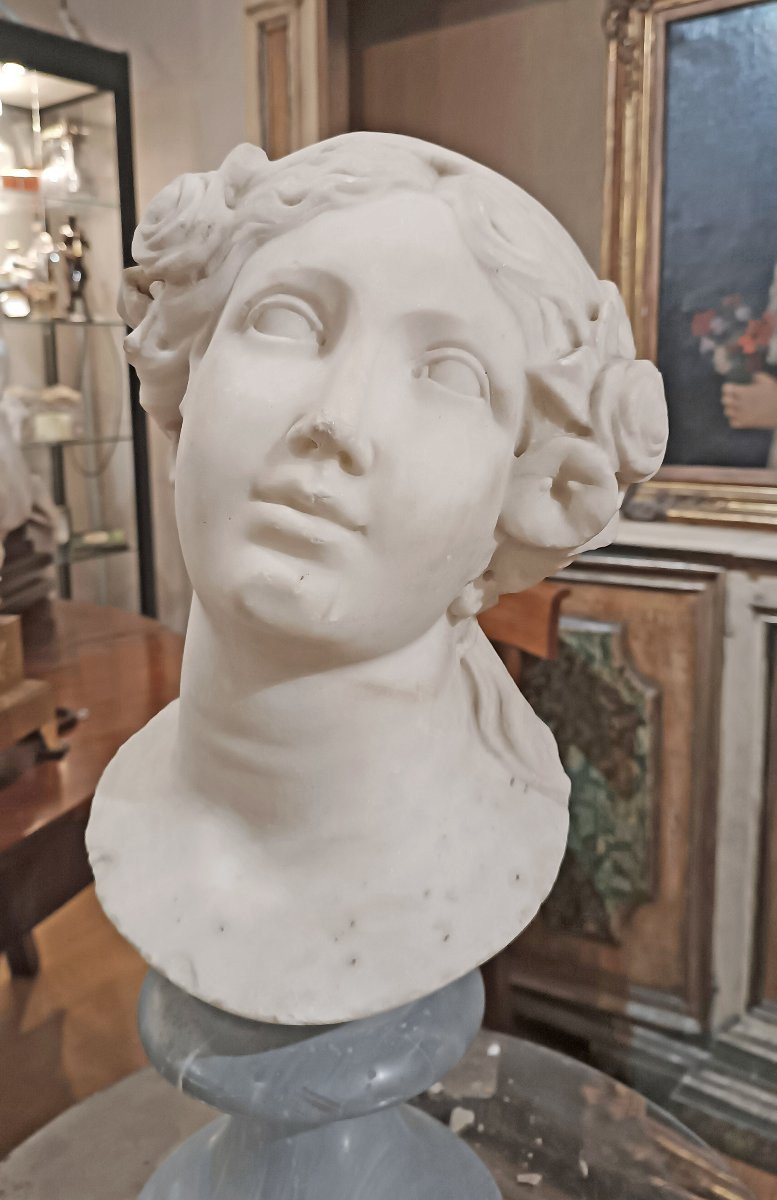 SCULTURA ALLEGORIA DELLA PRIMAVERA SECONDA META’ XVIII SECOLO-photo-3