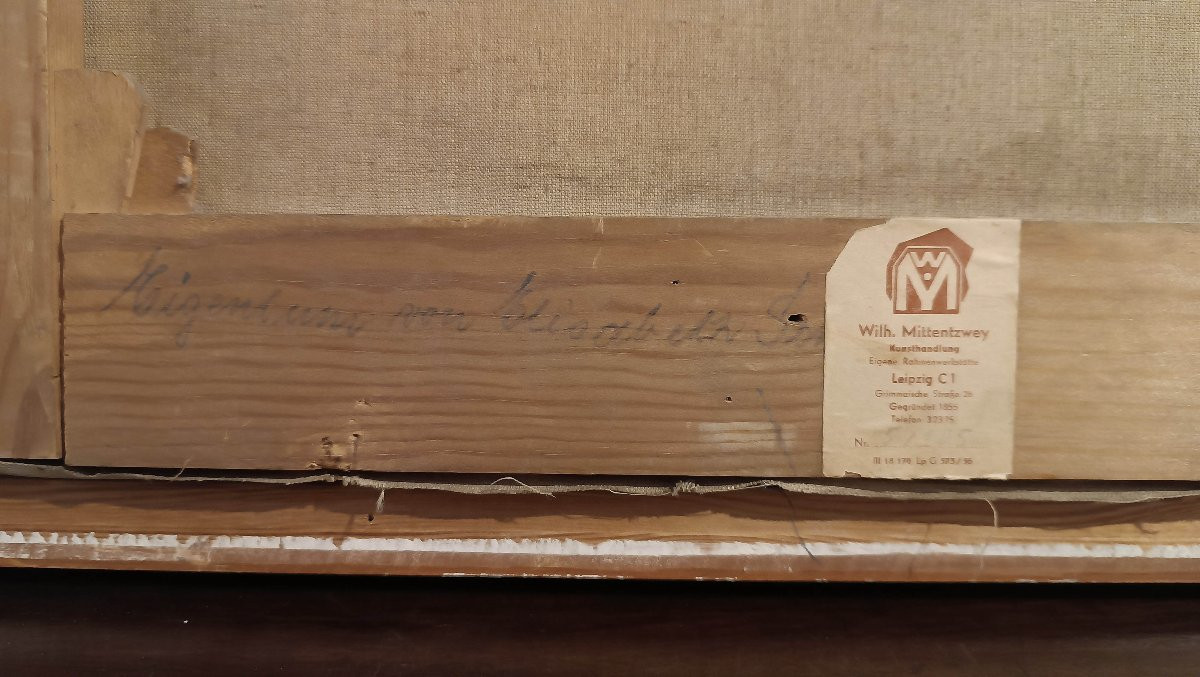 DIPINTO CON SCORCIO NAPOLETANO PRIMA META’ XIX SECOLO-photo-6