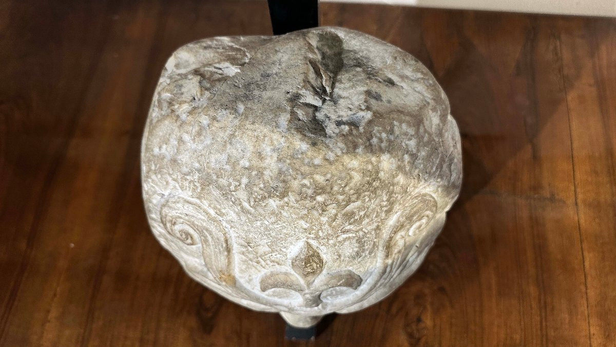 SCULTURA MASCHERONE DA FONTANA XVI SECOLO -photo-3