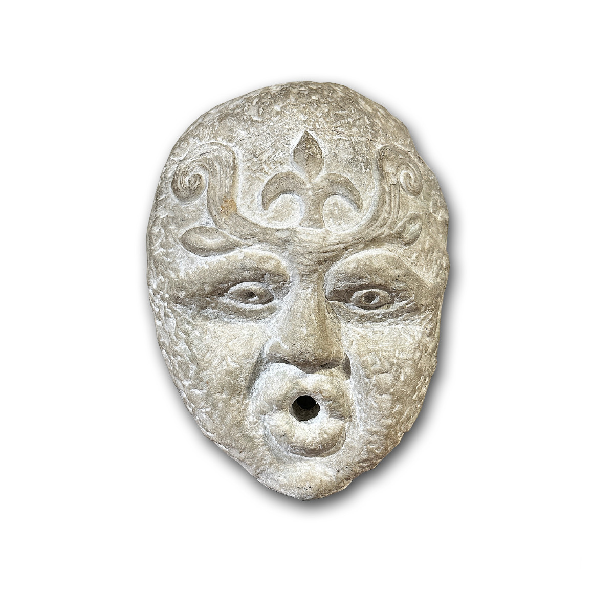 SCULTURA MASCHERONE DA FONTANA XVI SECOLO 