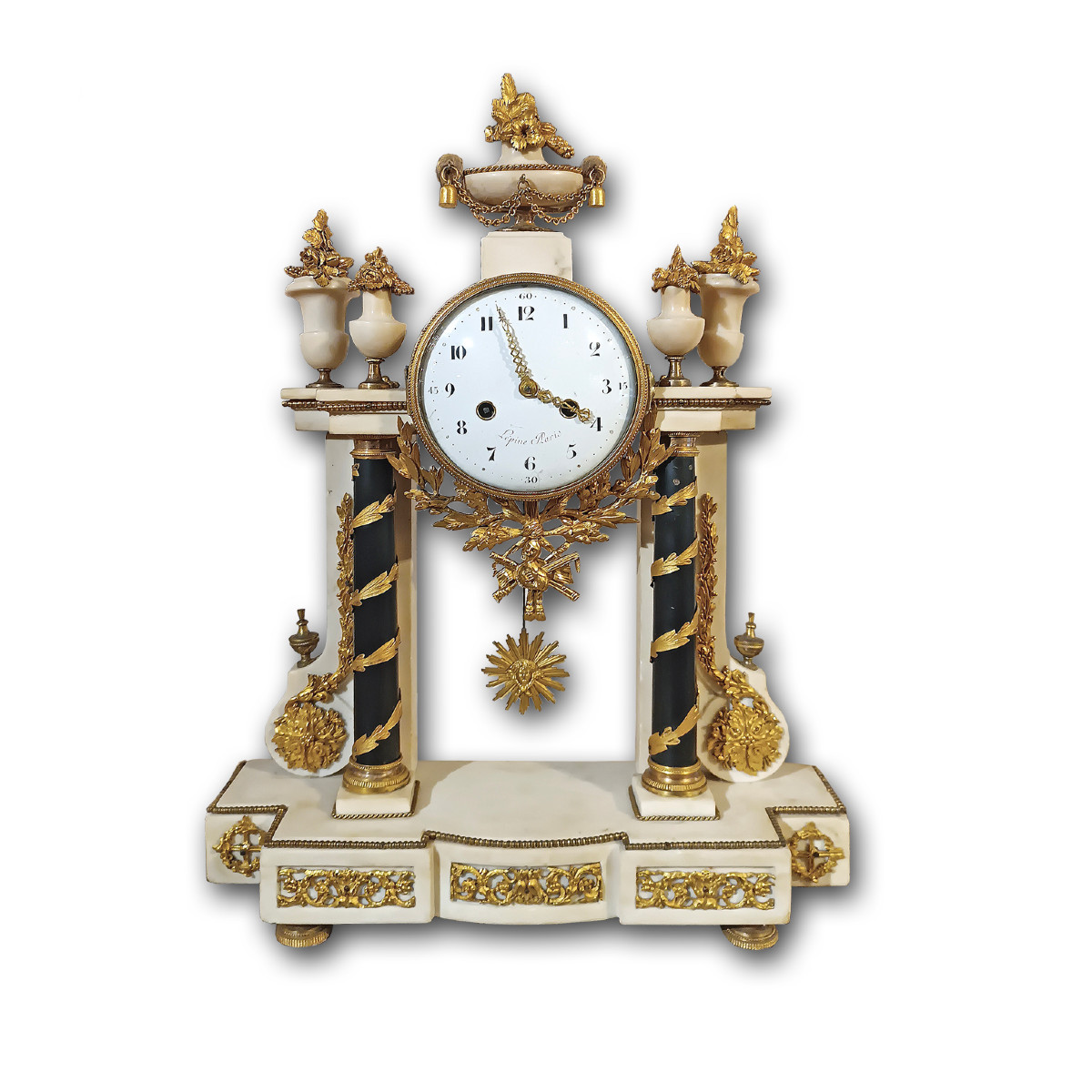 GRANDE OROLOGIO A TEMPIETTO DIRETTORIO FINE XVIII SECOLO