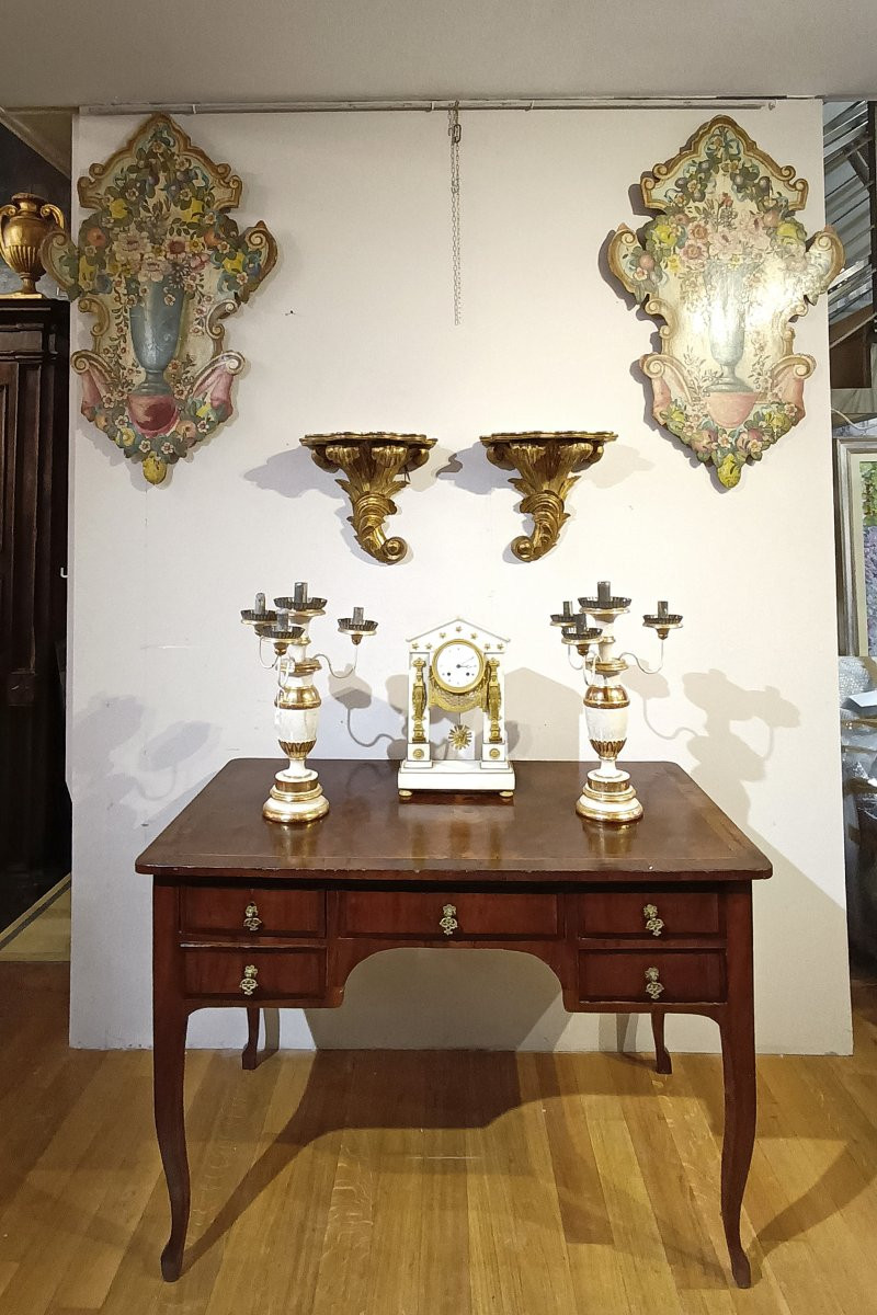 SCRITTOIO LUIGI XV LASTRONATO META’ XVIII SECOLO-photo-6