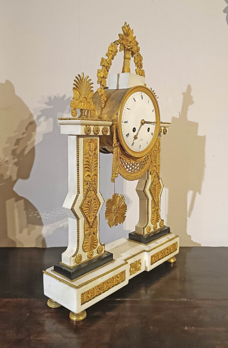 OROLOGIO DIRETTORIO A TEMPIETTO FINE XVIII SECOLO -photo-3