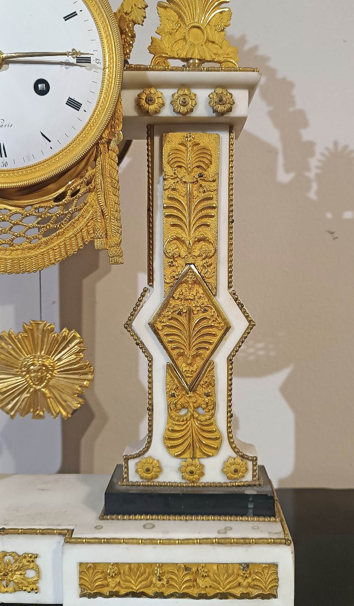 OROLOGIO DIRETTORIO A TEMPIETTO FINE XVIII SECOLO -photo-4