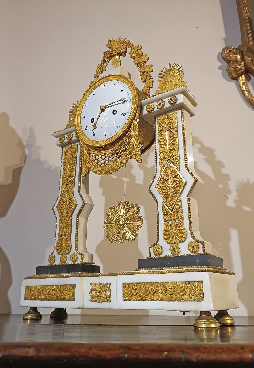 OROLOGIO DIRETTORIO A TEMPIETTO FINE XVIII SECOLO -photo-6