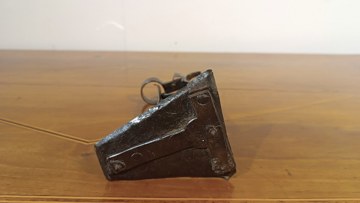 PORTACANDELA IN FERRO FINE DEL XVI SECOLO-photo-4