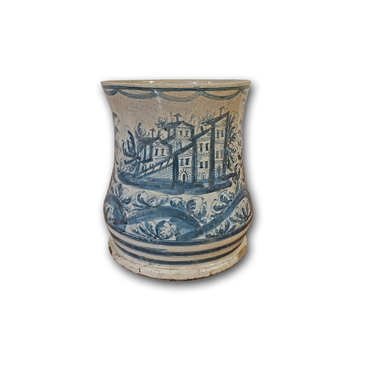 ALBARELLO IN MAIOLICA XVII SECOLO 