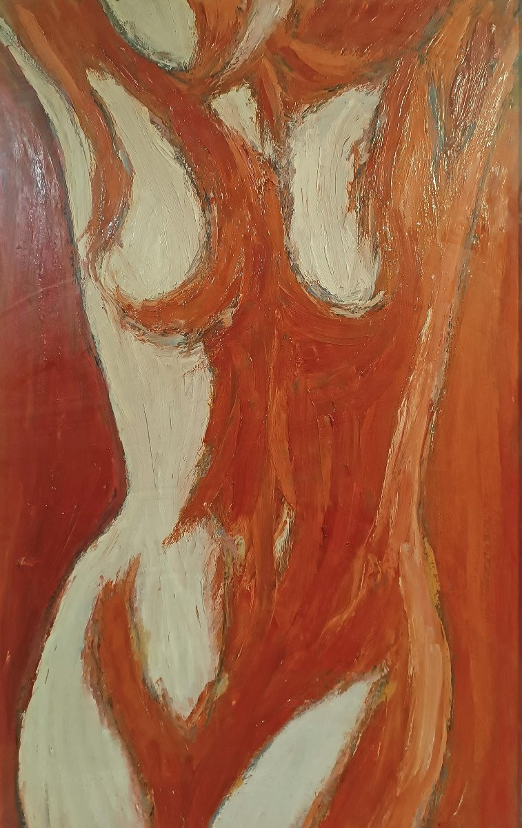 DIPINTO NUDO DI DONNA MIGLIORINI ANNI ‘70-photo-4