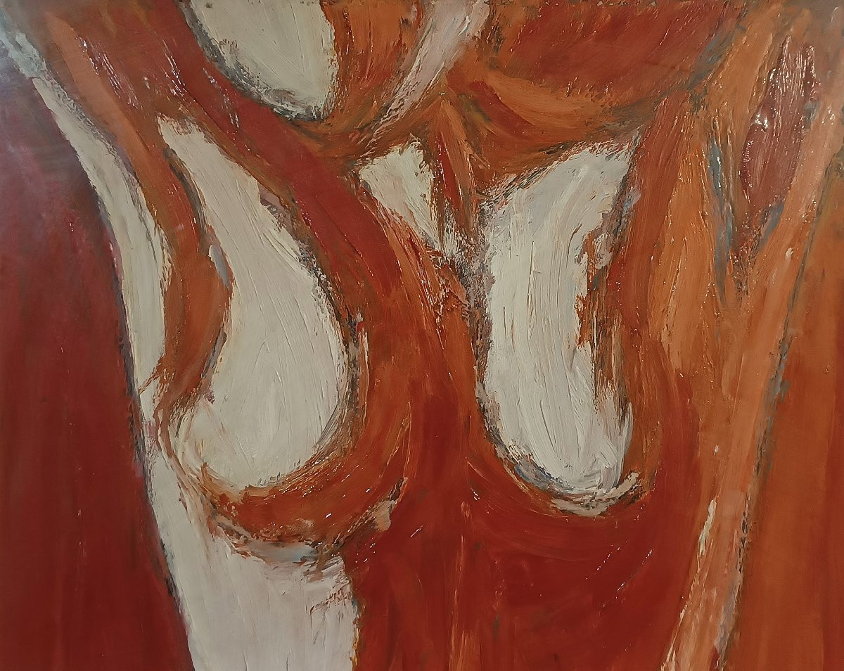 DIPINTO NUDO DI DONNA MIGLIORINI ANNI ‘70-photo-1