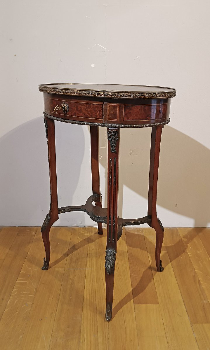 TAVOLINO INTARSIATO NAPOLEONE III META’ XIX SECOLO-photo-3
