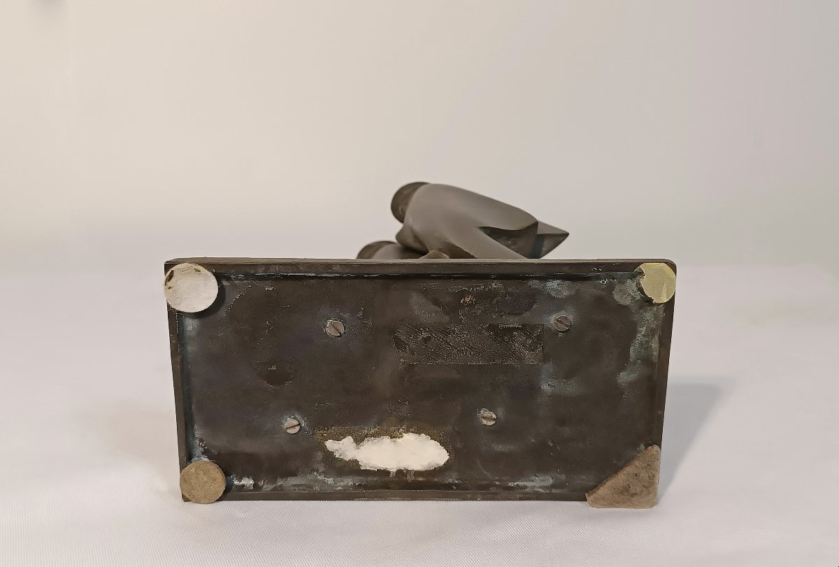 SCULTURA “SOLDATI IN MARCIA” DI BOSSO ANNI ‘30-photo-5