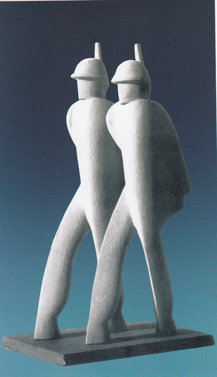 SCULTURA “SOLDATI IN MARCIA” DI BOSSO ANNI ‘30-photo-6